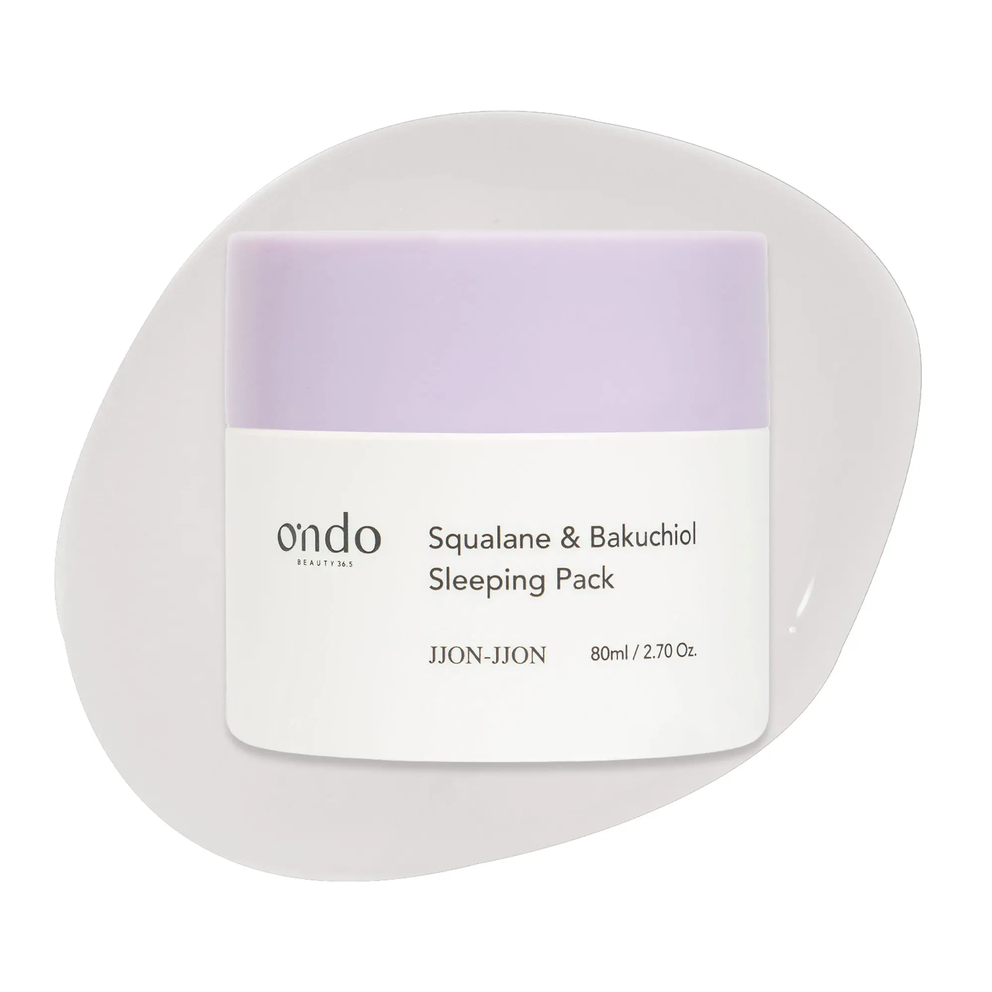 ONDO Beauty 36.5 Squalane & Bakuchiol Sleeping Pack | Hydrate, Plump & Renew 2.70 fl.oz.