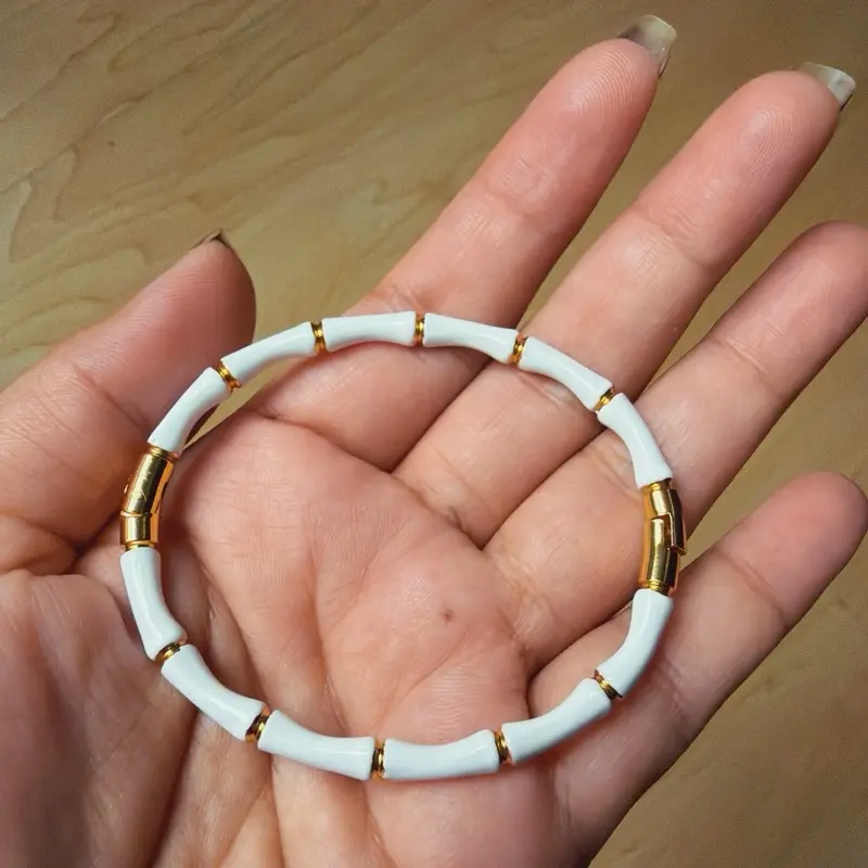Eco-Friendly Bamboo Bangle, Simple and Lightweight Unisex Accessory for Natural Style and Daily Wear, All Seasons
