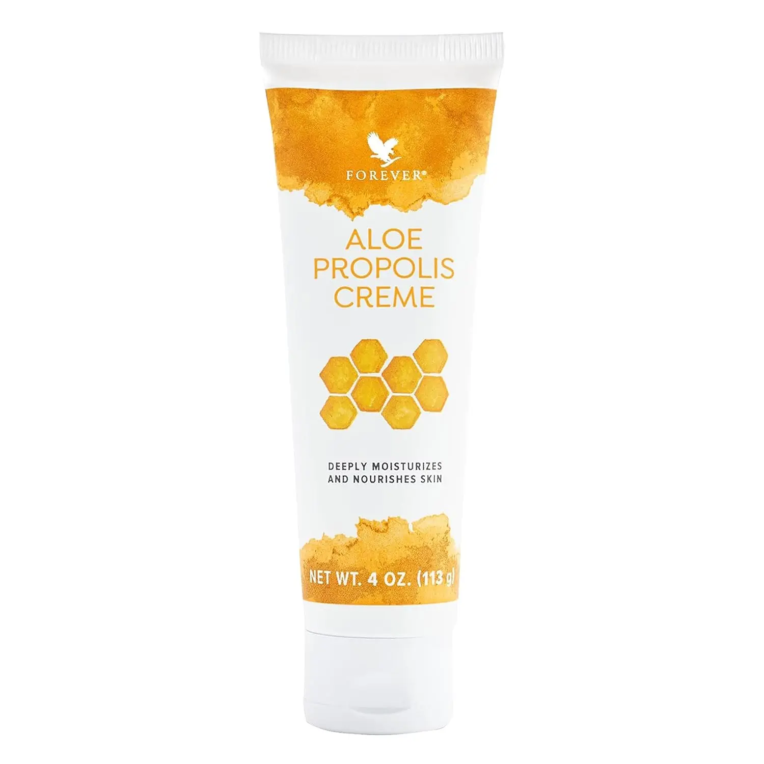 Forever Living - Aloe Propolis Creme - 4 oz | Contains Aloe Vera, Bee Propolis, Vitamins A, C And E, Moisturizing Skin Cream, Jar For Daily Face And Body Care, 4Oz
