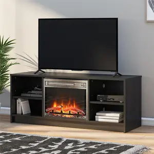 Fireplace TV Stand, for TVs up to 55"
