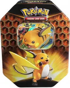 Raichu Gx Hidden Fates Tin