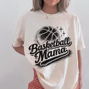 Basketball Mama T-Shirt, Comfort Colors Basketball Mom Shirt, Game Day Tee, Sports Fan
