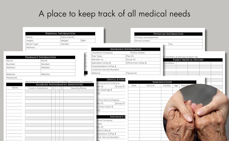 Caregiver Daily Log Book: Care Log Journal, Record Daily Needs, Monitor Vitals, Meds, and More! Perfect for Seniors, Assisted Living, and Home Care