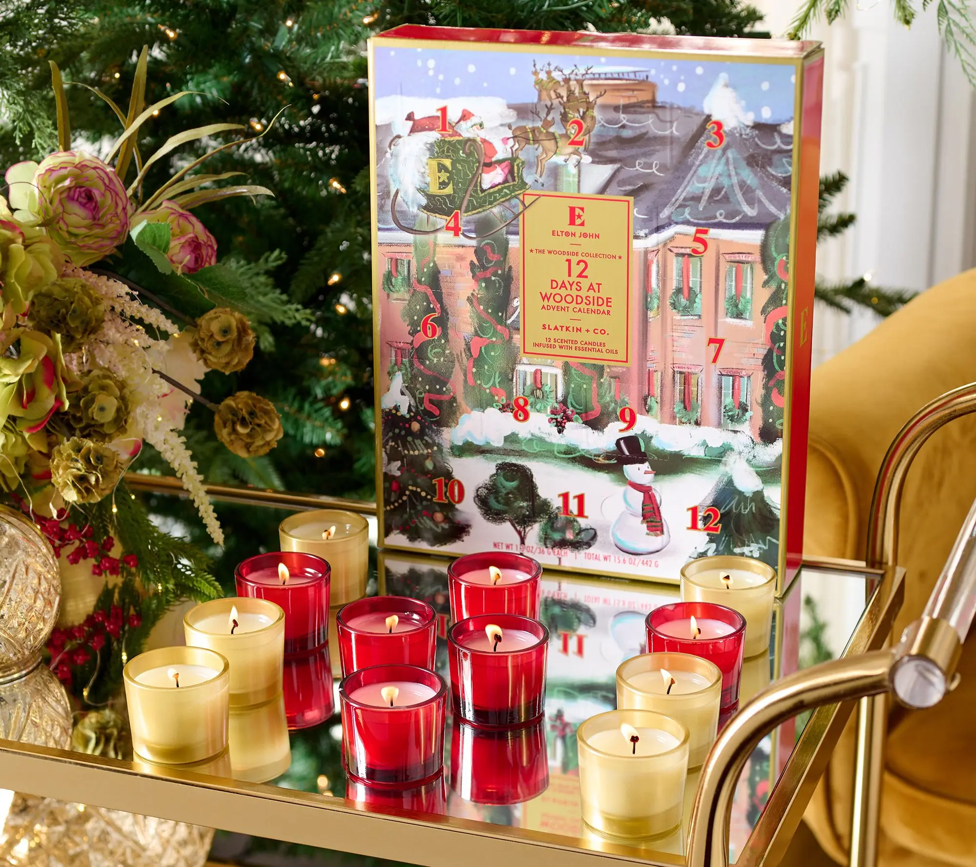 Elton John x Slatkin + Co. 12pc Holiday Advent Calender Elton John x Slatkin + Co. 12pc Holiday Advent Calender