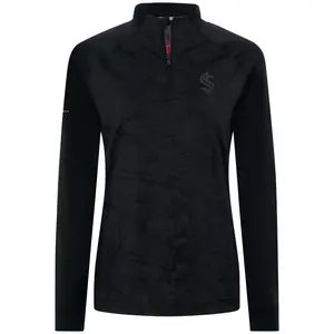 Seattle Kraken Womens Red Eye Amethyst Half Zip