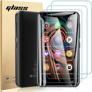 3 Pack for innioasis G1 G3 Mp3 Player Screen Protector, 9H Tempered Glass Screen Protector  Clear Full Coverage Anti-Scratch Anti-Fingerprint Bubble Free for innioasis G1 G3 Mp3 Player