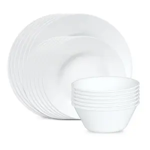 Corelle® Luxe Heritage 18-piece Dinnerware Set, Service for 6