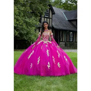 Vizcaya by Morilee Strapless Tulle Quince Dress 89441