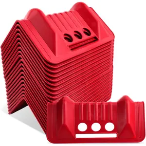 20 Pack Corner Edge Protectors for Cargo Loads, Heavy Duty Tiedown Corner Protector Flatbed Edge Corner Protector Holder Edge Protectors for Pallets,Trailer,Truck