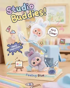 fluffy bunny beans series Mystery Boxes Bag Pendant Bunny Plush Dolls Soft Collectibles