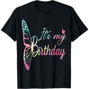 100% Cotton Birthday shirt For Girls It's My Birthday shirts for women T-Shirt