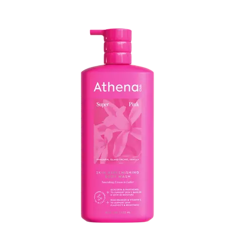 Super Pink | Skin Replenishing Body Wash | Nourish Your Skin | Mandarin, Island Orchid, Vanilla