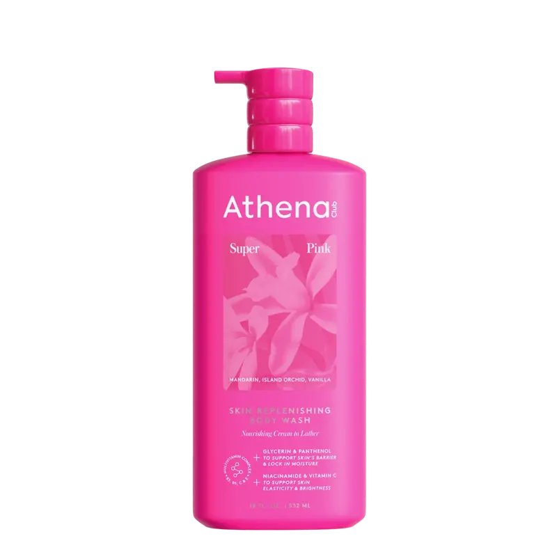 Super Pink | Skin Replenishing Body Wash | Nourish Your Skin | Mandarin, Island Orchid, Vanilla