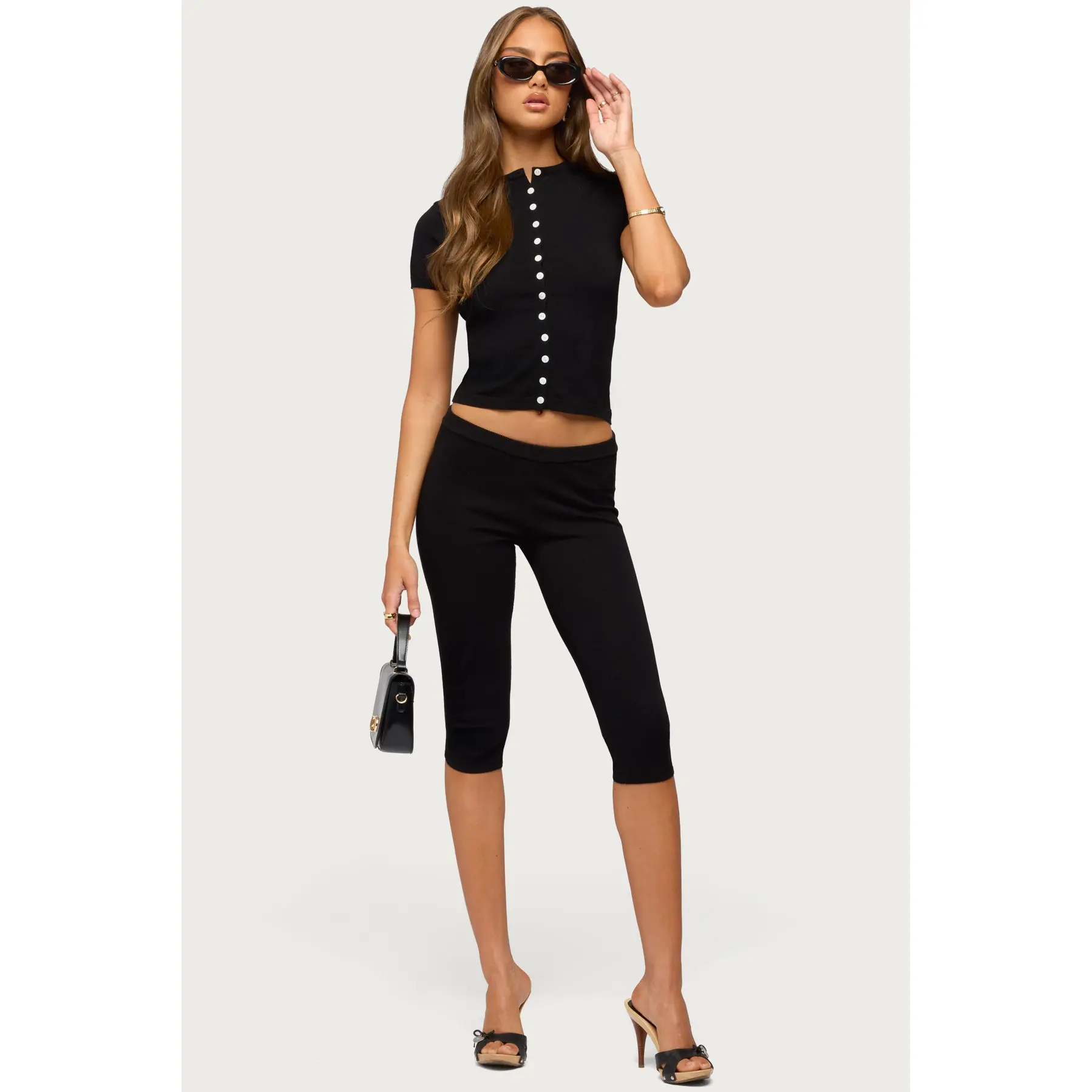 Vanessa Knit Capri Pants