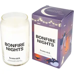 Homesick Bonfire Nights By Homesick Scented Candle For Unisex