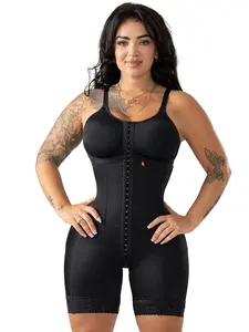 Snatched Body Faja With Built-In Bra | Hourglass Shapewear with Boning
