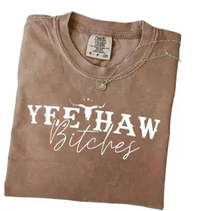 Comfort Colors Yee Haw Bitches T-Shirt, My Last Rodeo Shirt, Western Shirt, Cowgirl T-Shirt, Western Graphic Tee, Southwest Tee, Cowboy Aesthetic, for men and women