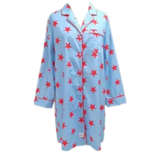 Blue/red star Sleep Shirt