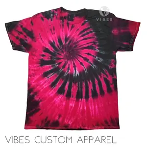 Raspberry Twilight Unisex Tie Dye T-Shirt