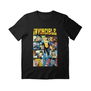 Oversized Invin-cible Comic Retro Essential T-Shirt Streetwear Holiday Wear y2k cotton fashion Streetwear Lover Gift Top Trending