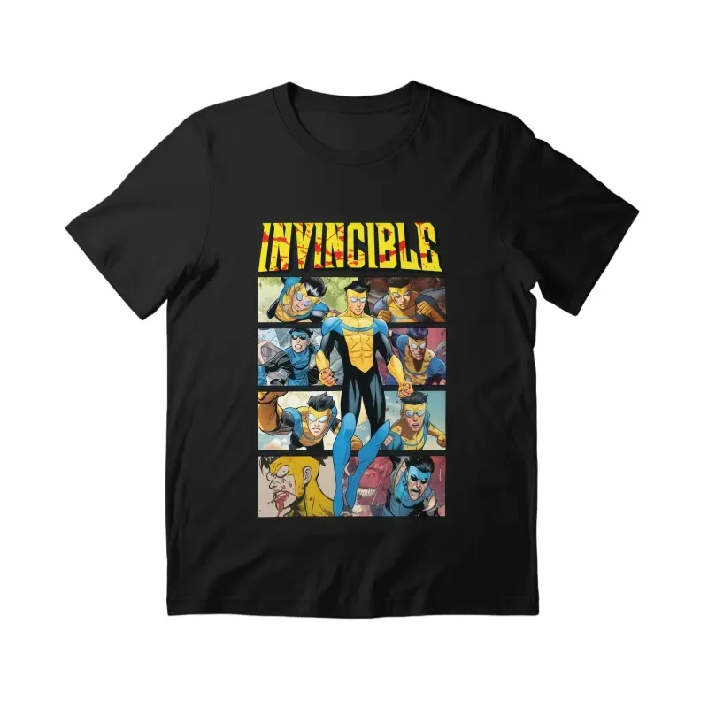 Oversized Invin-cible Comic Retro Essential T-Shirt Streetwear Holiday Wear y2k cotton fashion Streetwear Lover Gift Top Trending