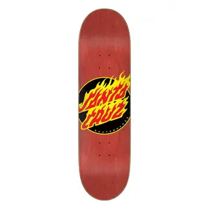 7.25in Flame Dot Santa Cruz Kids Skateboard Deck