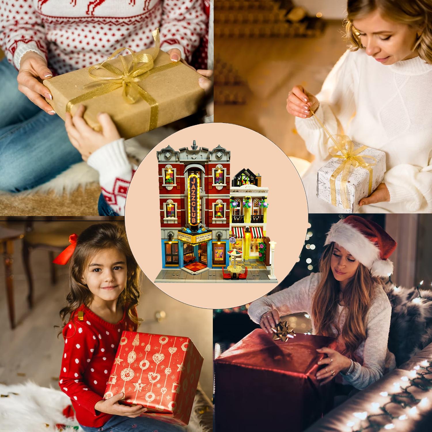 LYBMTWF LED Lighting Kit for LEGO 10312 Jazz Club Building Block Model Lighting(Classic Edition) | Easy Installation | The Perfect Birthday, Holiday, and Christmas Gift (Lights Only — LEGO Set Not Included)