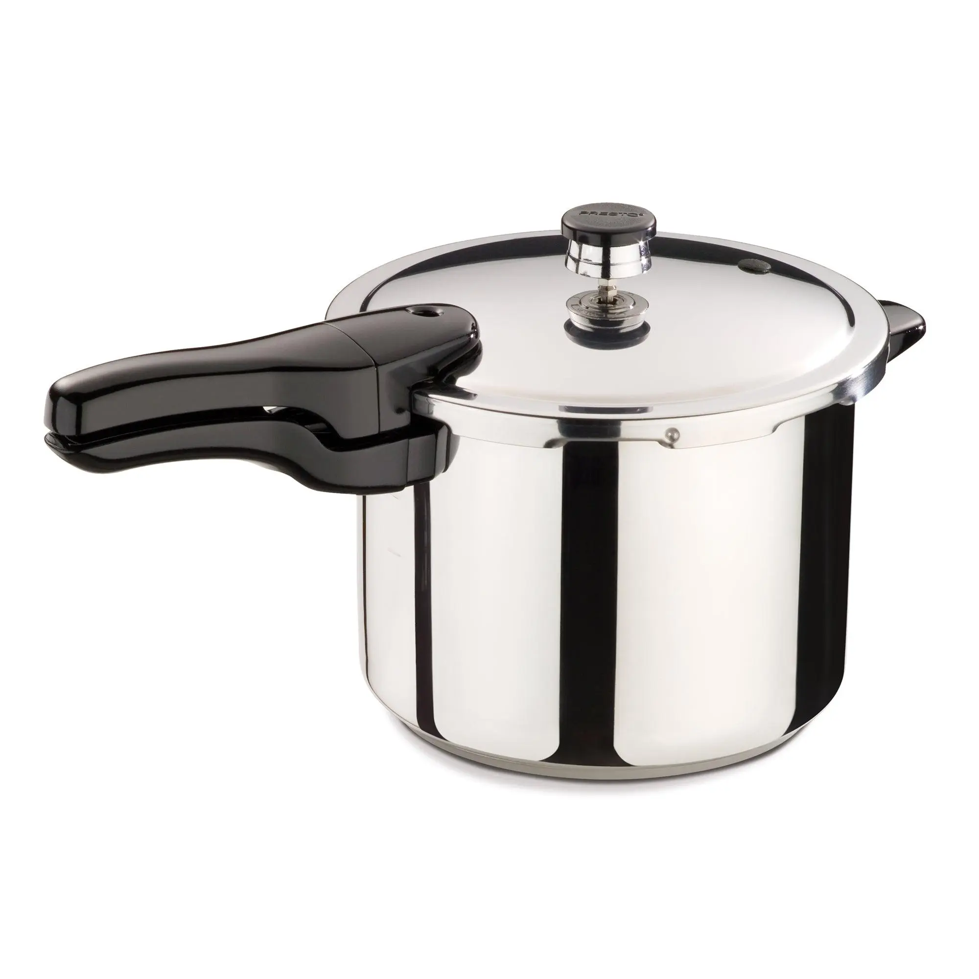Presto 01362 6 Quart Stainless Steel Pressure Cooker, Tri Clad Base, Silver Presto 01362 6 Quart Stainless Steel Pressure Cooker, Tri Clad Base, Silver
