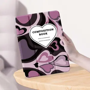 Tablet Case, Multi-angle Support Tablet Protective Cover with Built-in Pen Slot, Tablet Protector for iPad 7/8/9th 10.2-inch, Compatible with Samsung / Huawei / Lenovo Tab / Mi, Adjustable Tablet Stand