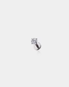 Sparkling CZ-Set Titanium Cartilage Stud