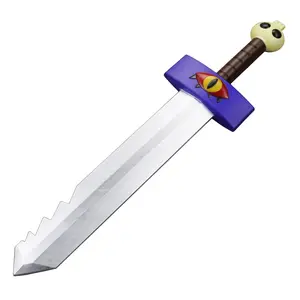 Munetoshi 24” Foam Jake’s Sword Adventure Fantasy Skull Eye Purple Cosplay Costume Prop Munetoshi 24” Foam Jake’s Sword Adventure Fantasy Skull Eye Purple Cosplay Costume Prop