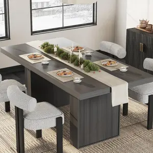 New Upgraded 1 PB large wave board dining table