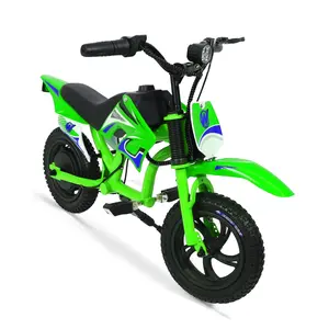 Durable electric toy motorcycle for children, suitable for children aged 3-8, designed specifically for childhood memories, confidently spreading joy, and very popular. - Green & Blue Design
