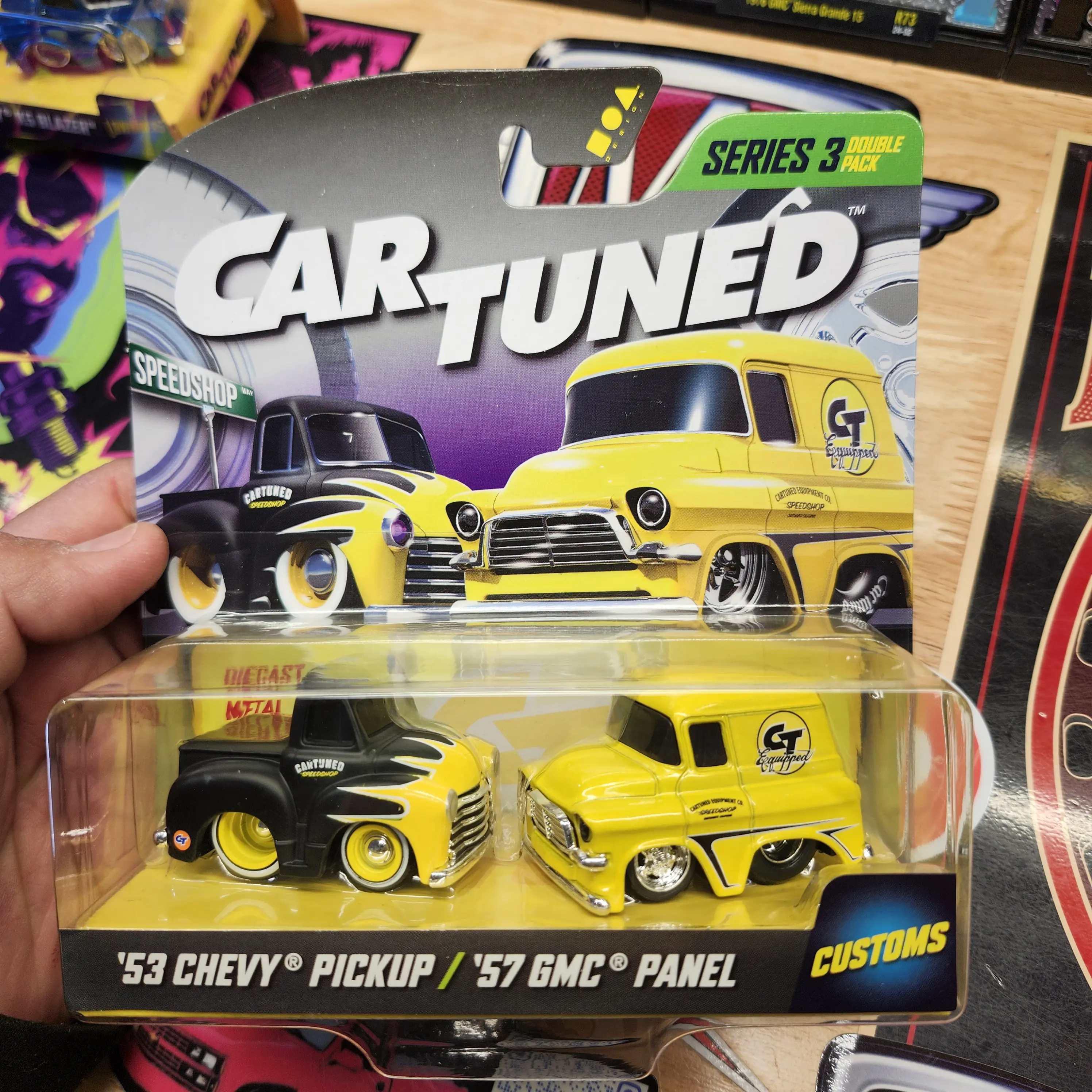 Car tuned 2 pack new series 3 Car tuned 2 pack new series 3