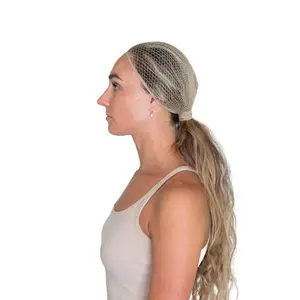 Warm Blonde Ponytail Hairnet (Pack of 2)