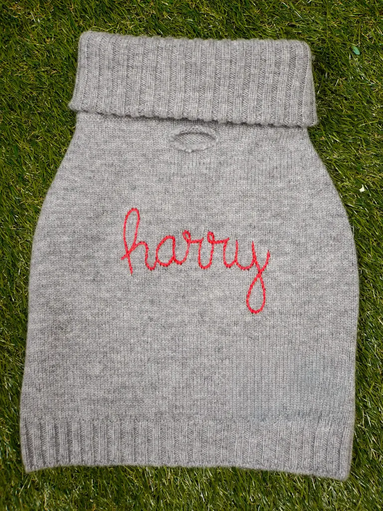 Custom Name Dog Sweater