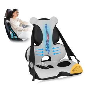 Snailax Memory Foam Lumbar Support Pillow, Car Seat Cushion, Office Chair Cushion, One Piece Chair Pad, Improve Posture, Sciatica, Hip & Back Coccyx Tailbone Pain