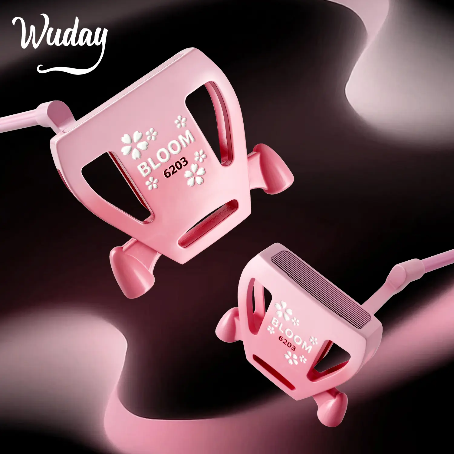 WUDAY Women's Premium Golf Putter – Zinc Alloy Head for Precision, 431 Stainless Steel Shaft for Durability, Anti-Slip Rubber Grip Right & Left Handed Available Perfect for Green Putting Practice