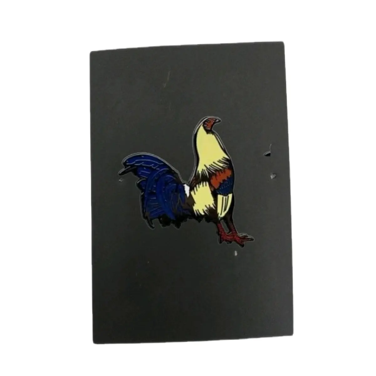 rooster giro pin enamel pins custom para gorras