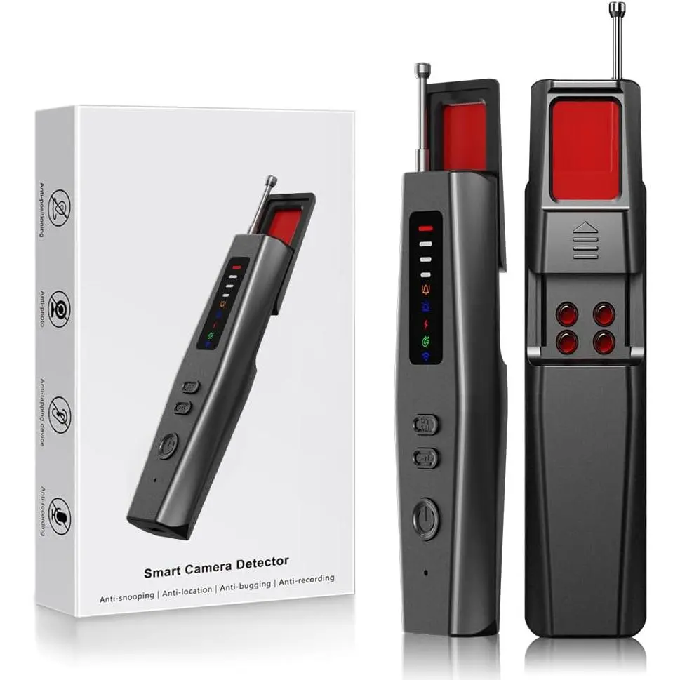 Hidden Camera Detector -GPS Tracker Detector, Anti-Spy Detector, Bug Detector Electronic Sweeper For Els, Travel, Home & Office