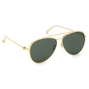 Bally Men's Gold Metal Aviator Sunglasses Bally Men's Gold Metal Aviator Sunglasses
