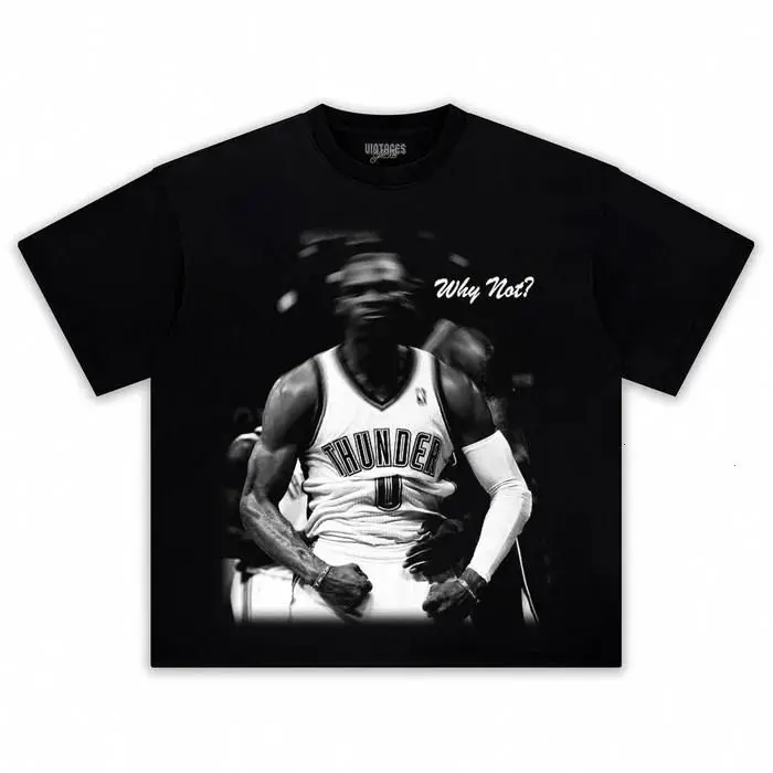 Women's Russell Westbrook Why Not Classic Print Unisex Apparel - Tee, Crew Neck Sweatshirt, Hoodie