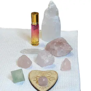 Crystal Set with DoTerra handmade Aromatherapy