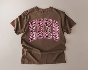 Cheetah print XOXO T-shirt