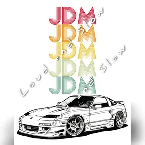 JDM Coloring Book