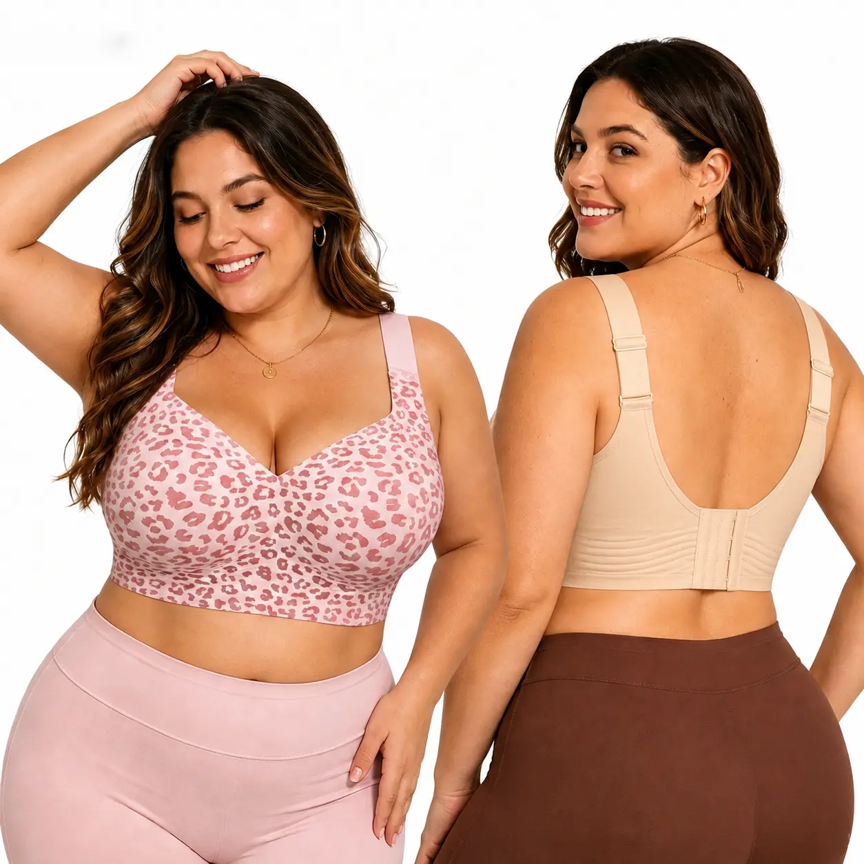 Women Jelly Bras Wirefree Full Coverage No Underwire Everyday Bras Comfortable Wireless Padded Tshirt Bra