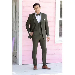 "Metro" Olive Suit Jacket (Separates)