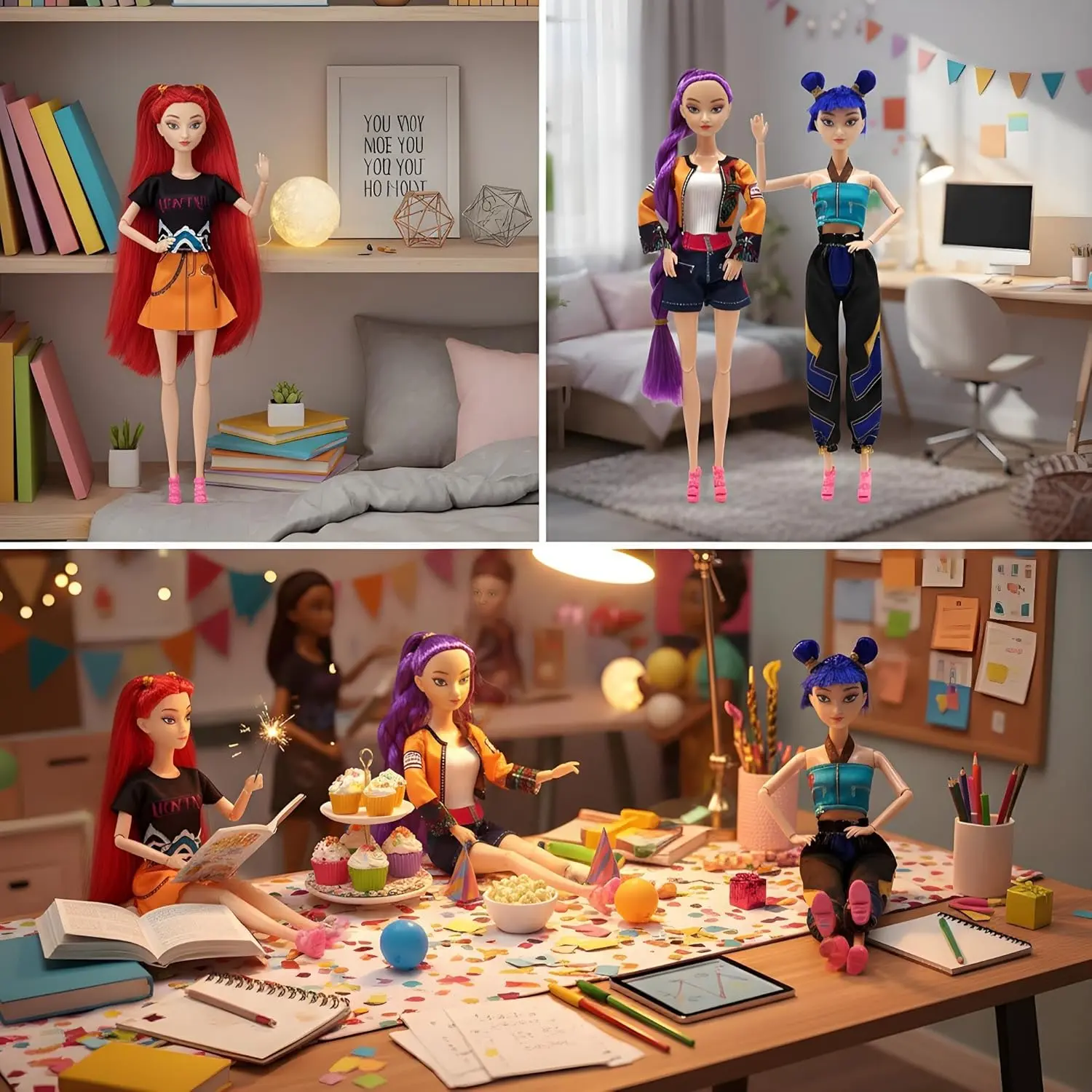 Dolls & Figurines - K-Pop Musical Figures, Collectibles, Holiday Gifts, Hanging Decorations