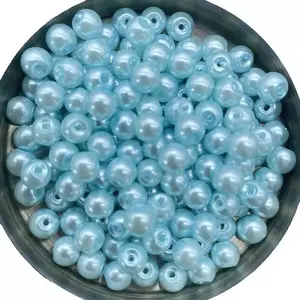 Glass Pearls 200pcs 6mm Jewelry Making Beads - Assorted Colors necklace bracelet kit