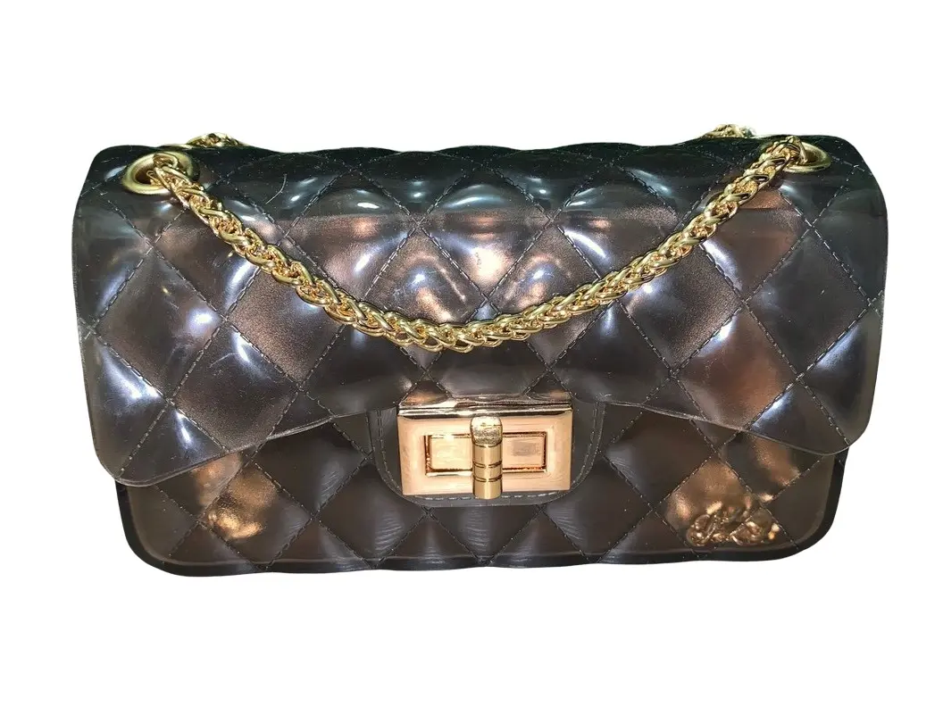 Small Black Jelly Bag